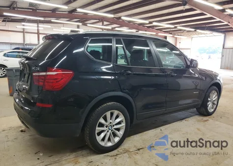 2017 BMW X3 Sdrive28I из США, поврежденный, VIN 5UXWZ7C35H0X40443